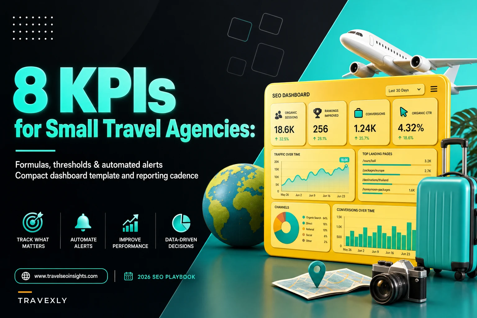 The 8 KPIs small travel agencies must track (with thresholds that trigger action)