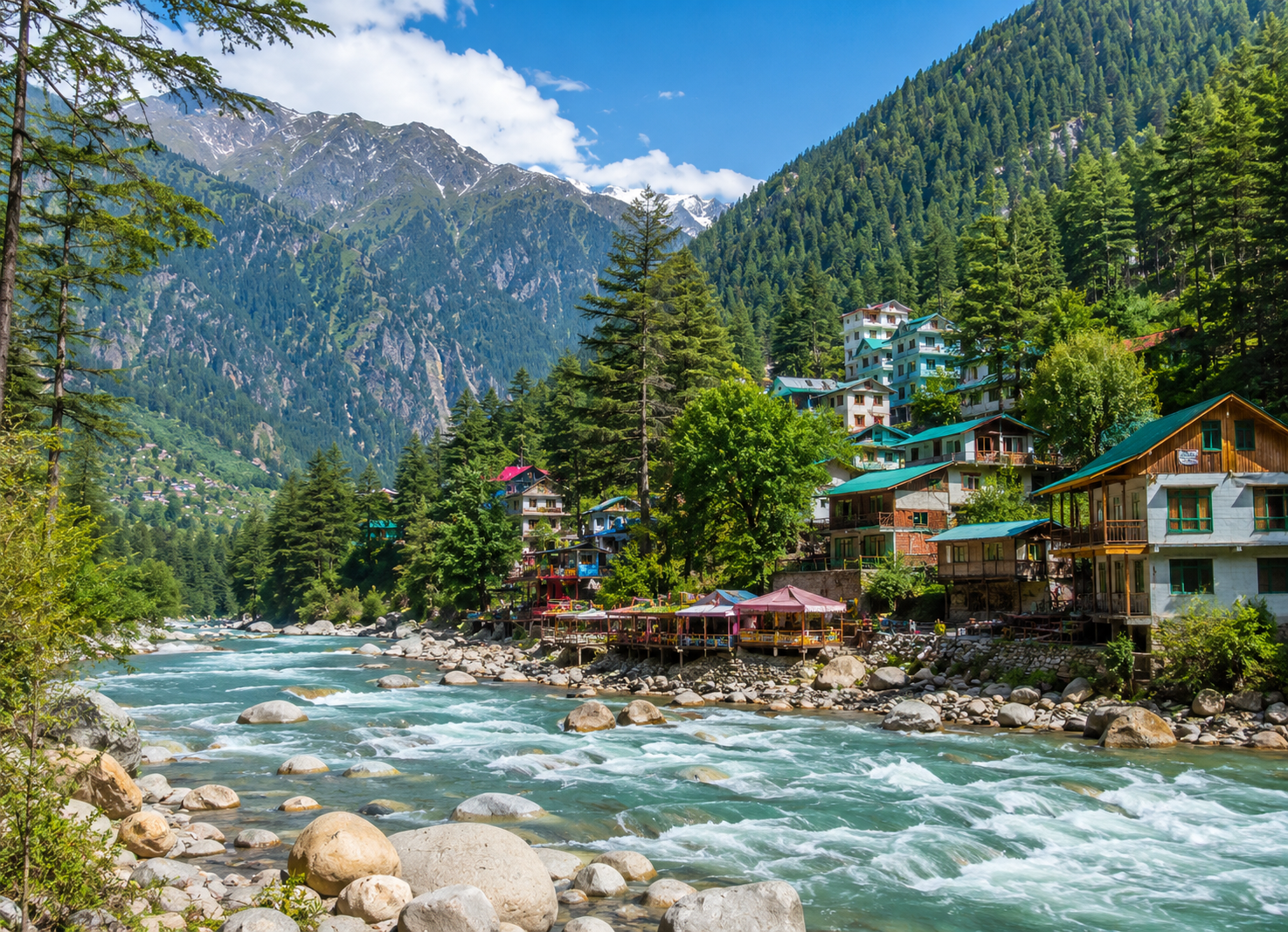 Parvati Valley: Pulga, Bhandak Thatch & Kasol