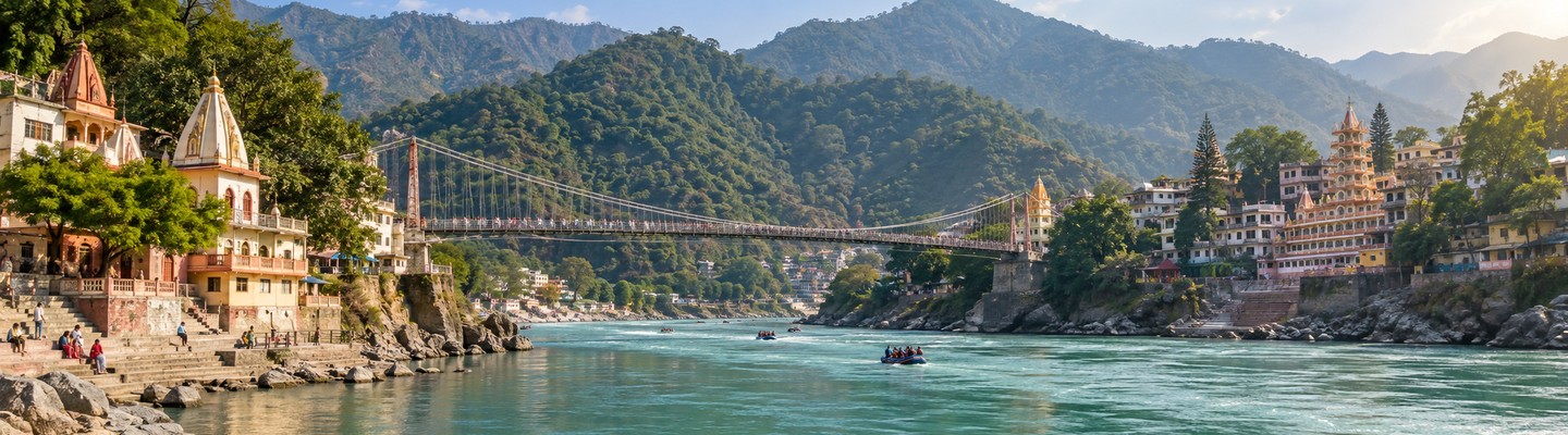 Rishikesh 2N3D — Yoga, ghats & Ganga aarti