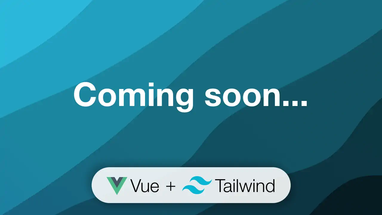 Vue 3 + Tailwind Dashboard