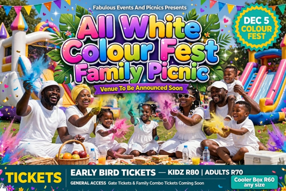 Merafong All White Colour Fest & Family Picnic, an event in Carletonville, South Africa