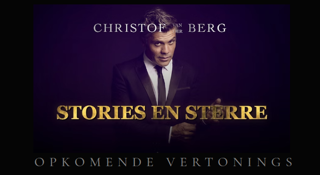 Christof Van Der Berg - Stories En Sterre, an event in Hermanus, South Africa