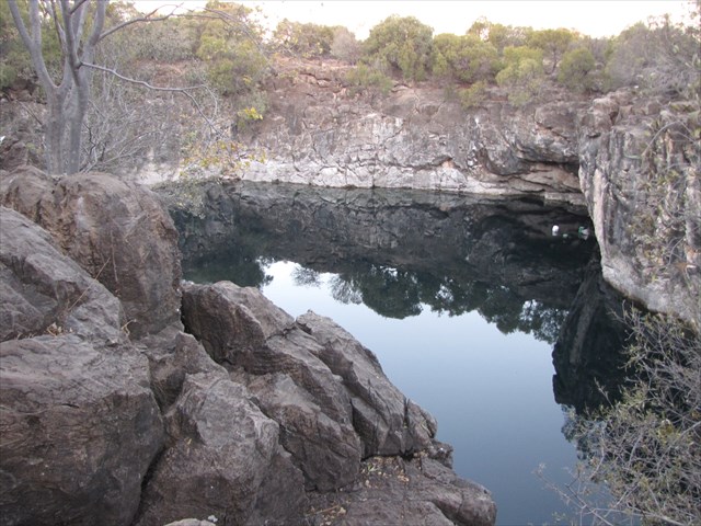 Wondergat, an attraction in Ottoshoop, South Africa