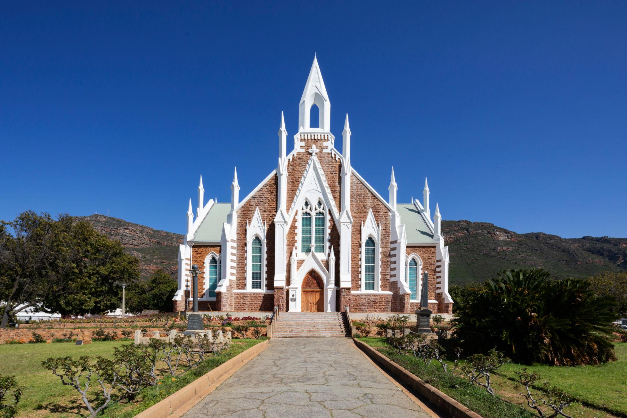 A view of Piketberg, a town in the Western Cape province