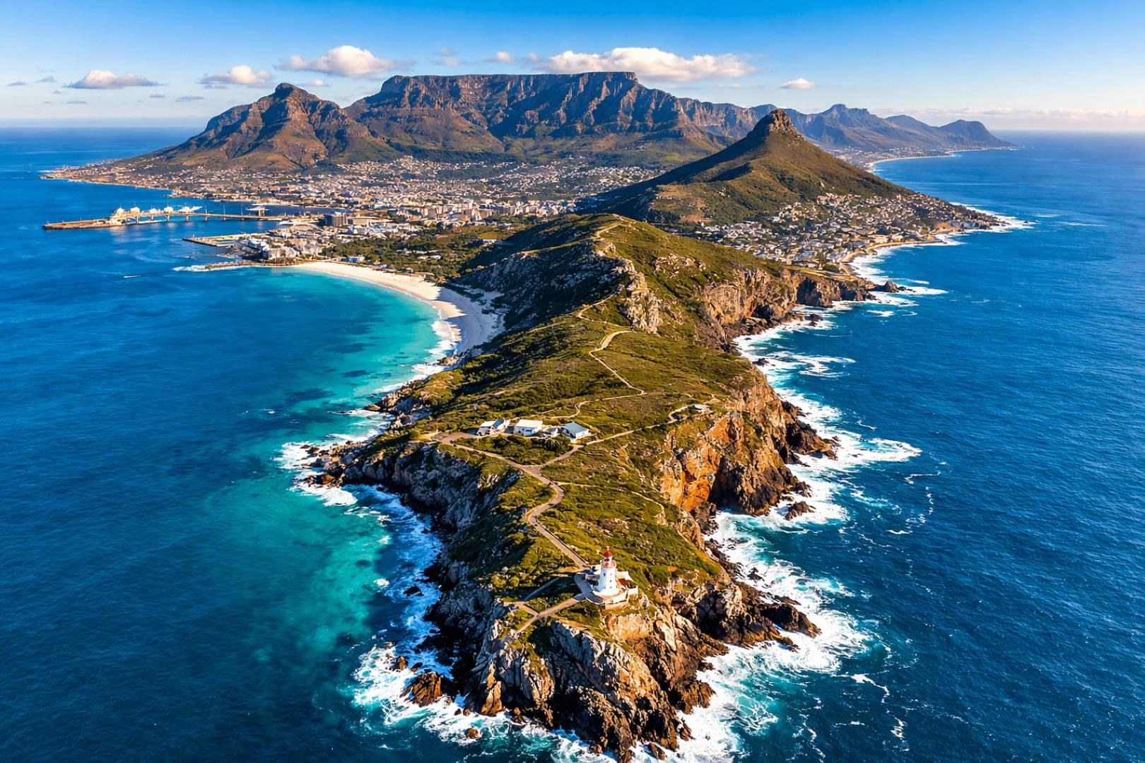 A view of Cape Town