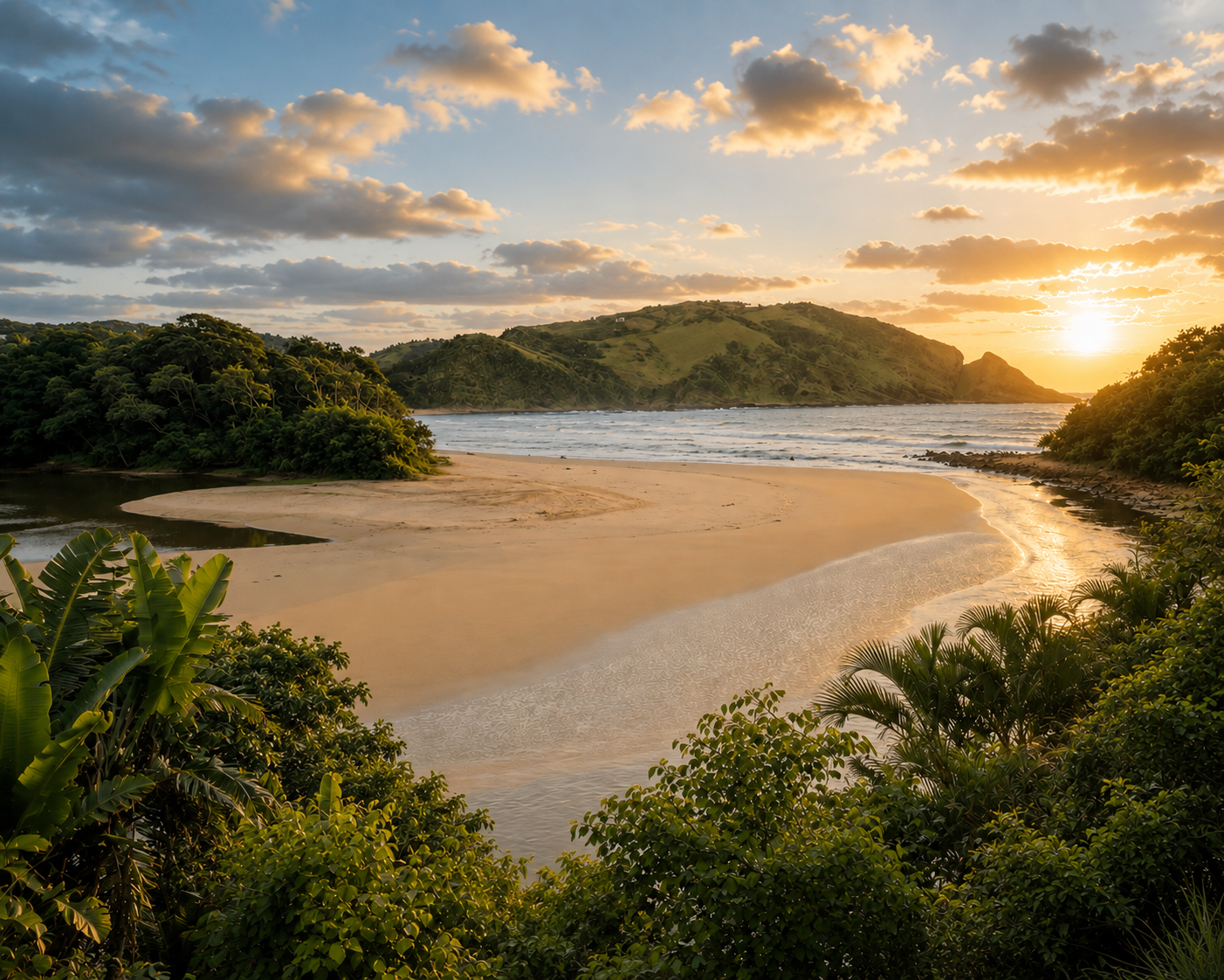 A view of Port St Johns
