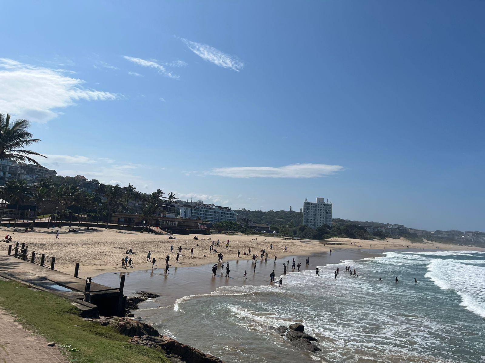 A view of Margate, a town in the KwaZulu-Natal province