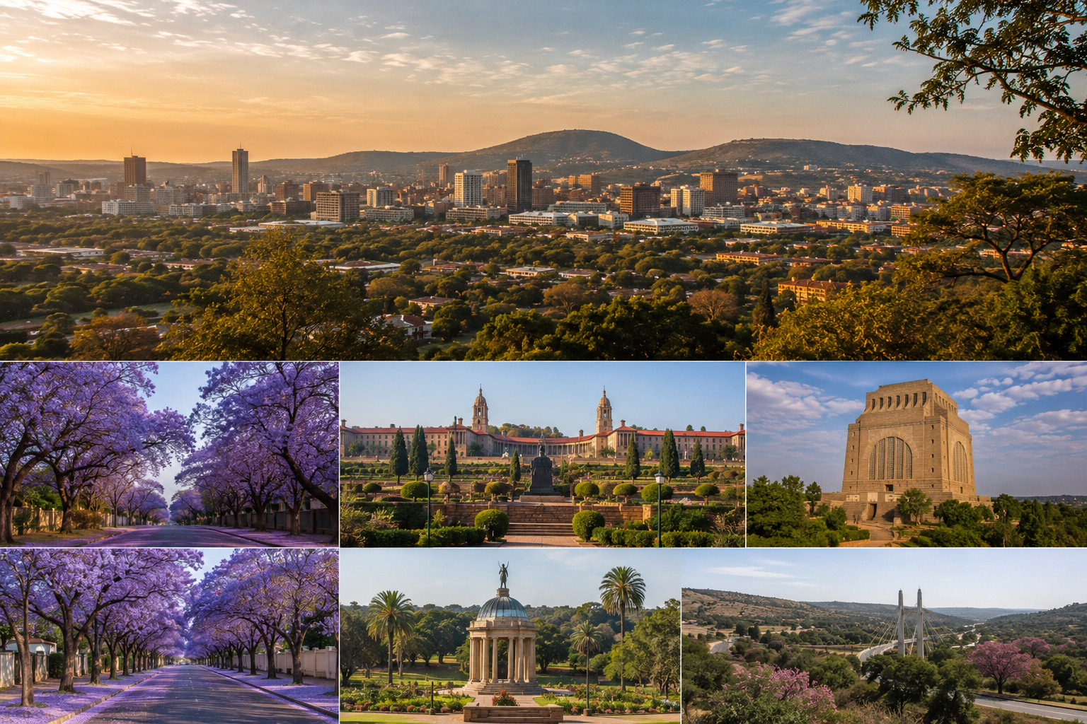 A view of Pretoria