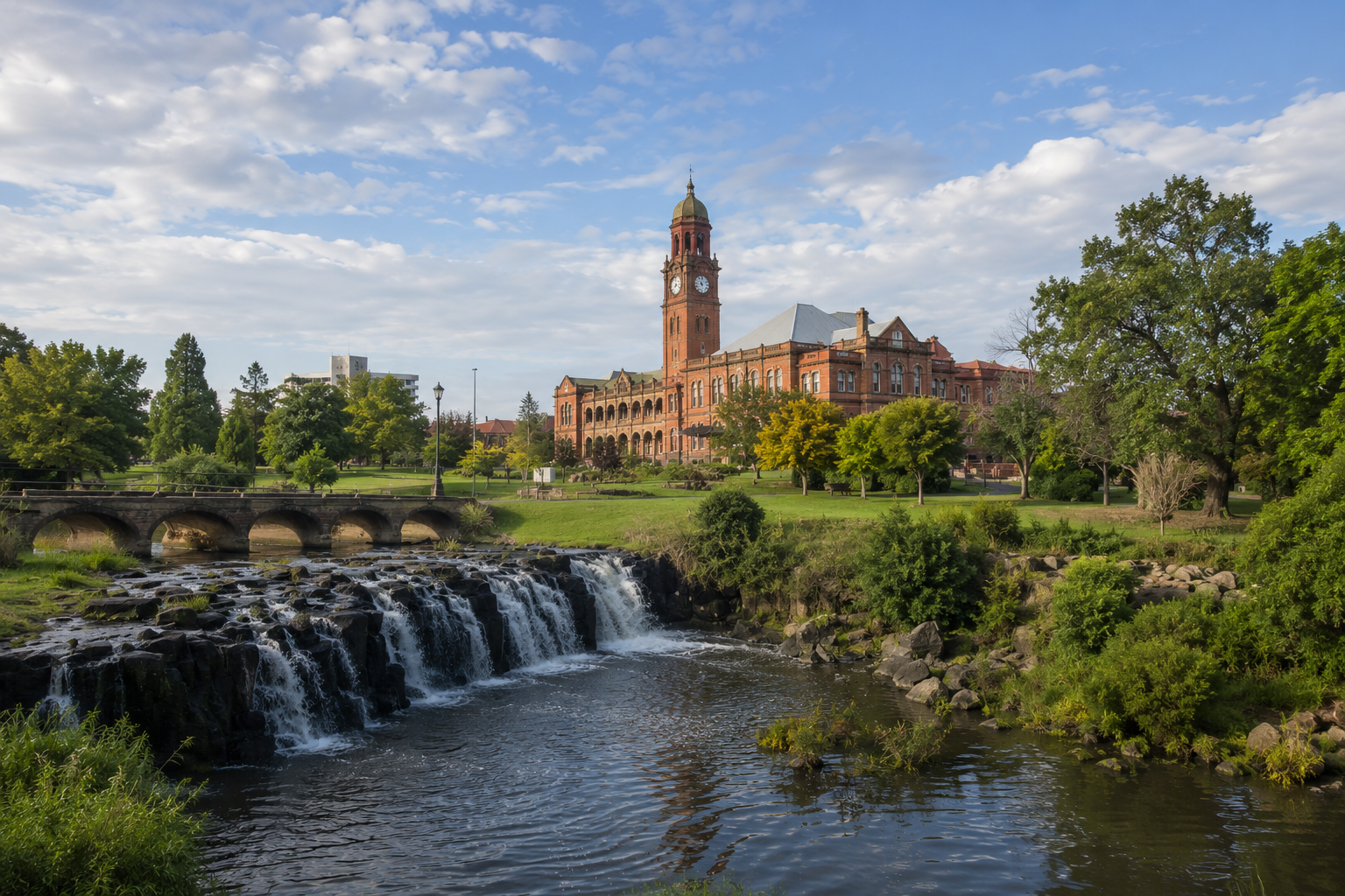 A view of Pietermaritzburg