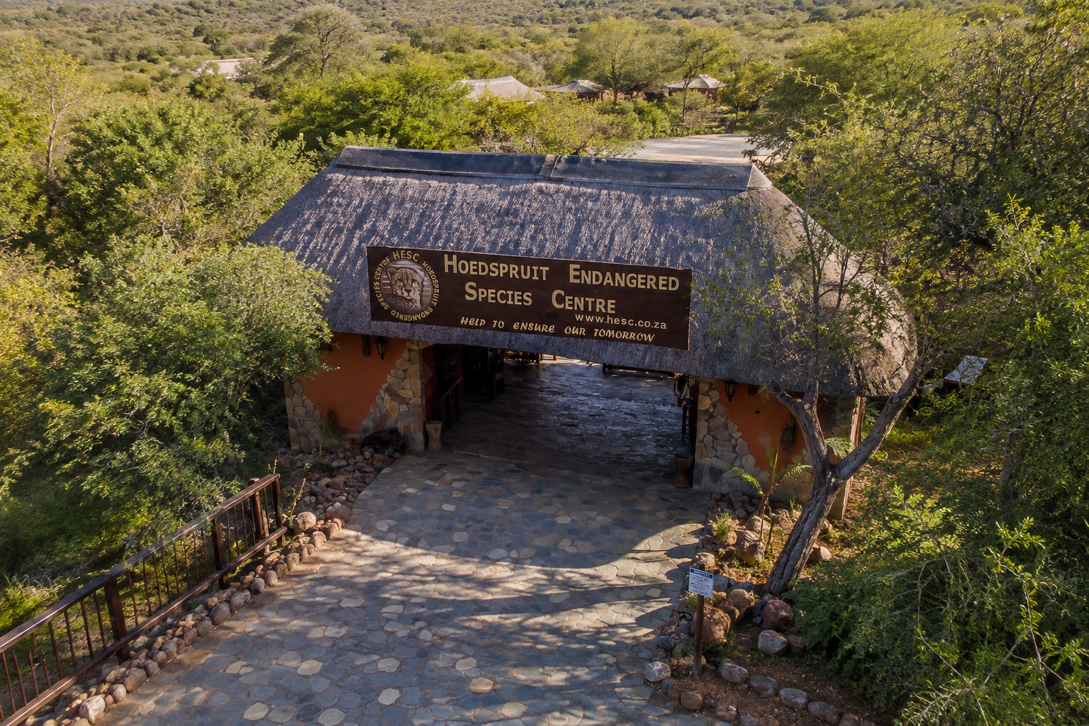 A view of Hoedspruit, a town in the Limpopo province