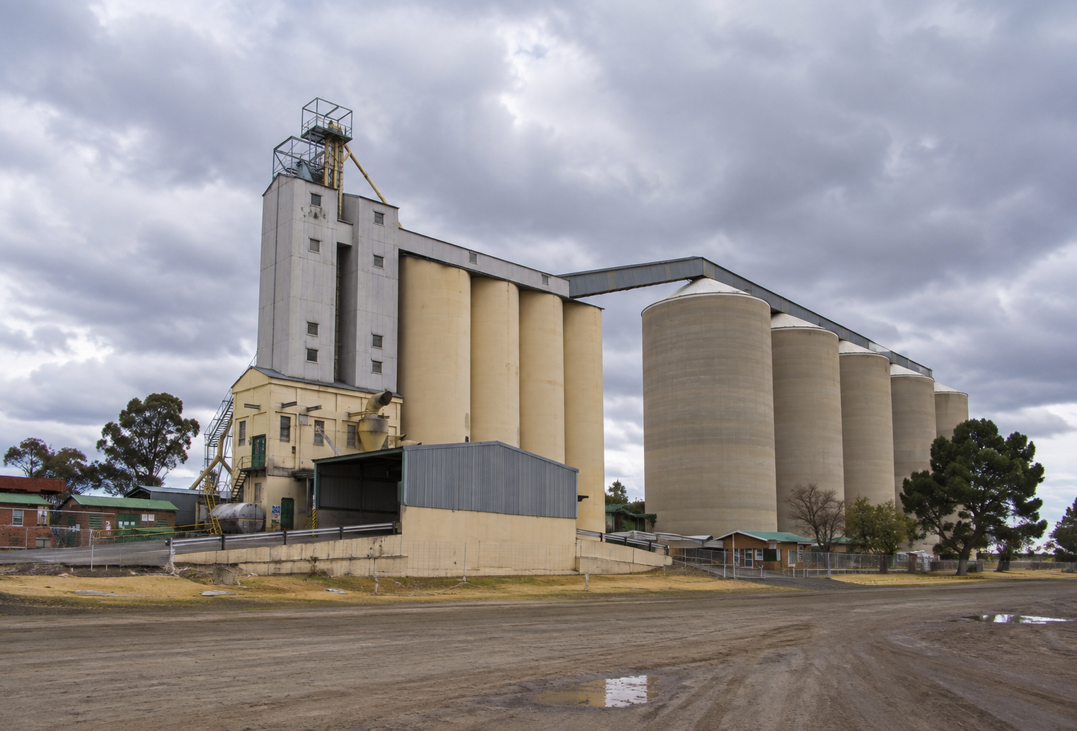 A view of Arlington, a town in the Free State province