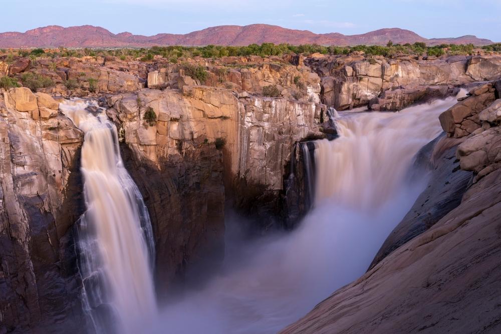 A view of Augrabies, a town in the Northern Cape province