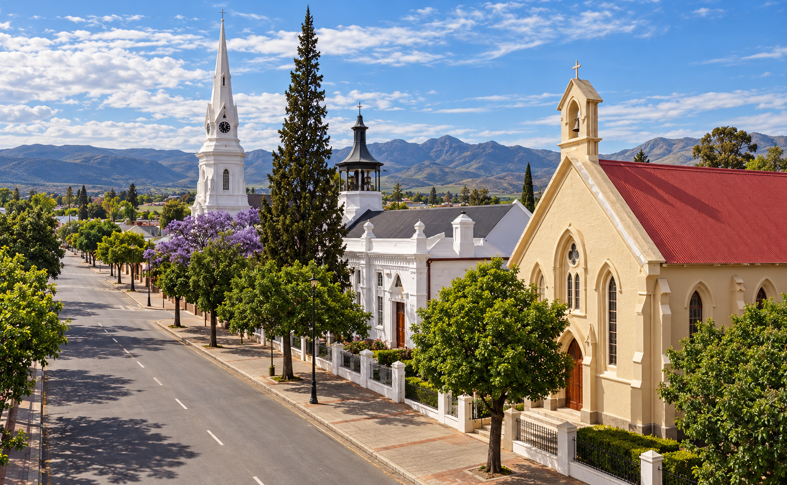 A view of Beaufort West
