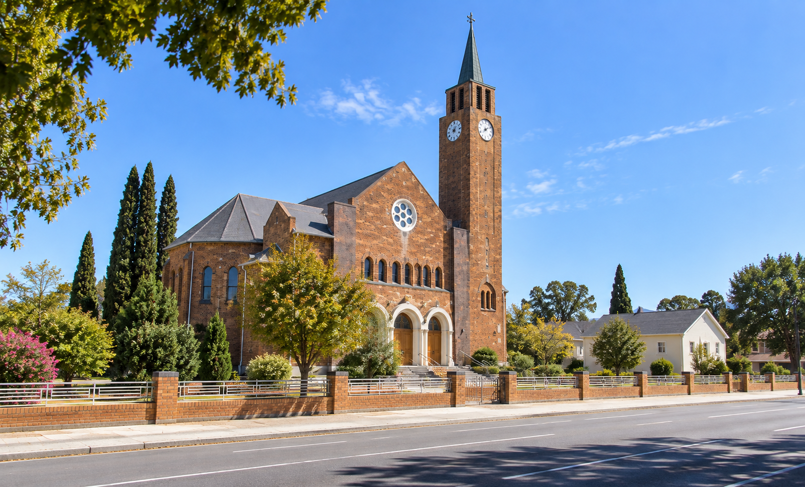 A view of De Aar, a town in the Northern Cape province