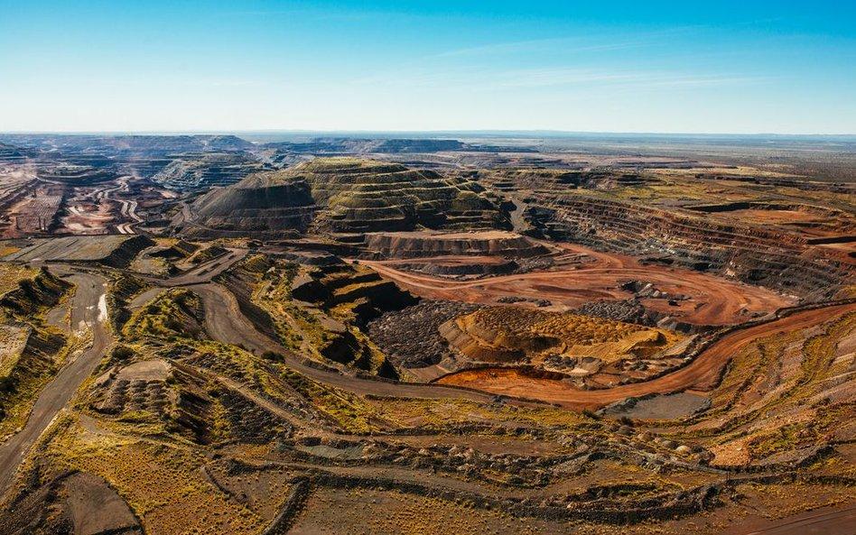 A view of Kathu, a town in the Northern Cape province