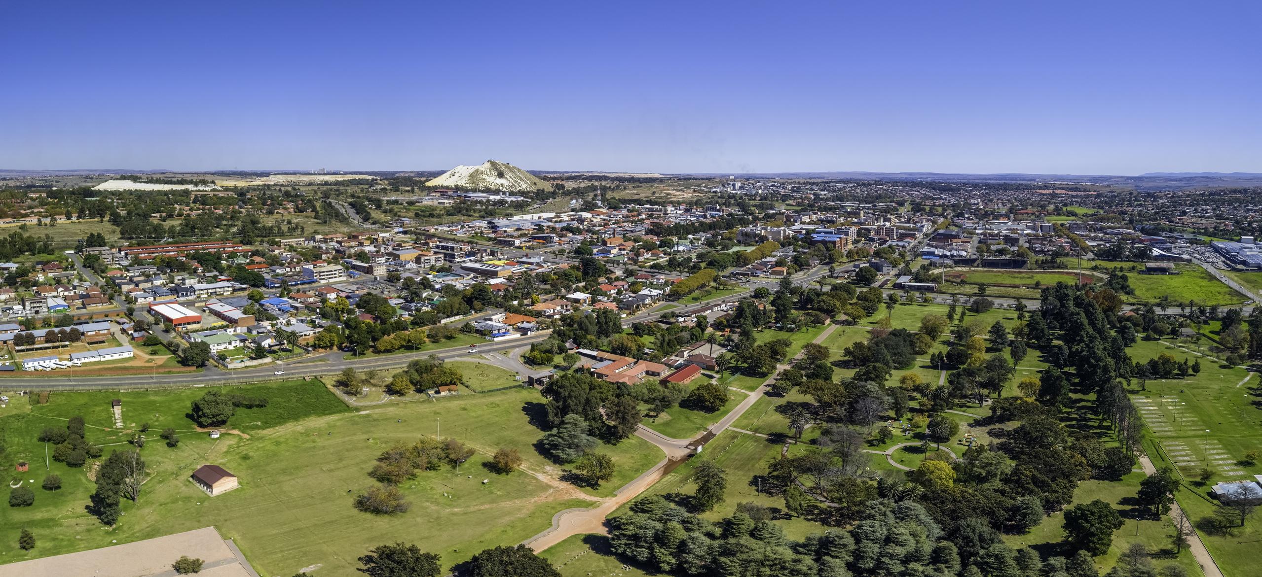 A view of Krugersdorp