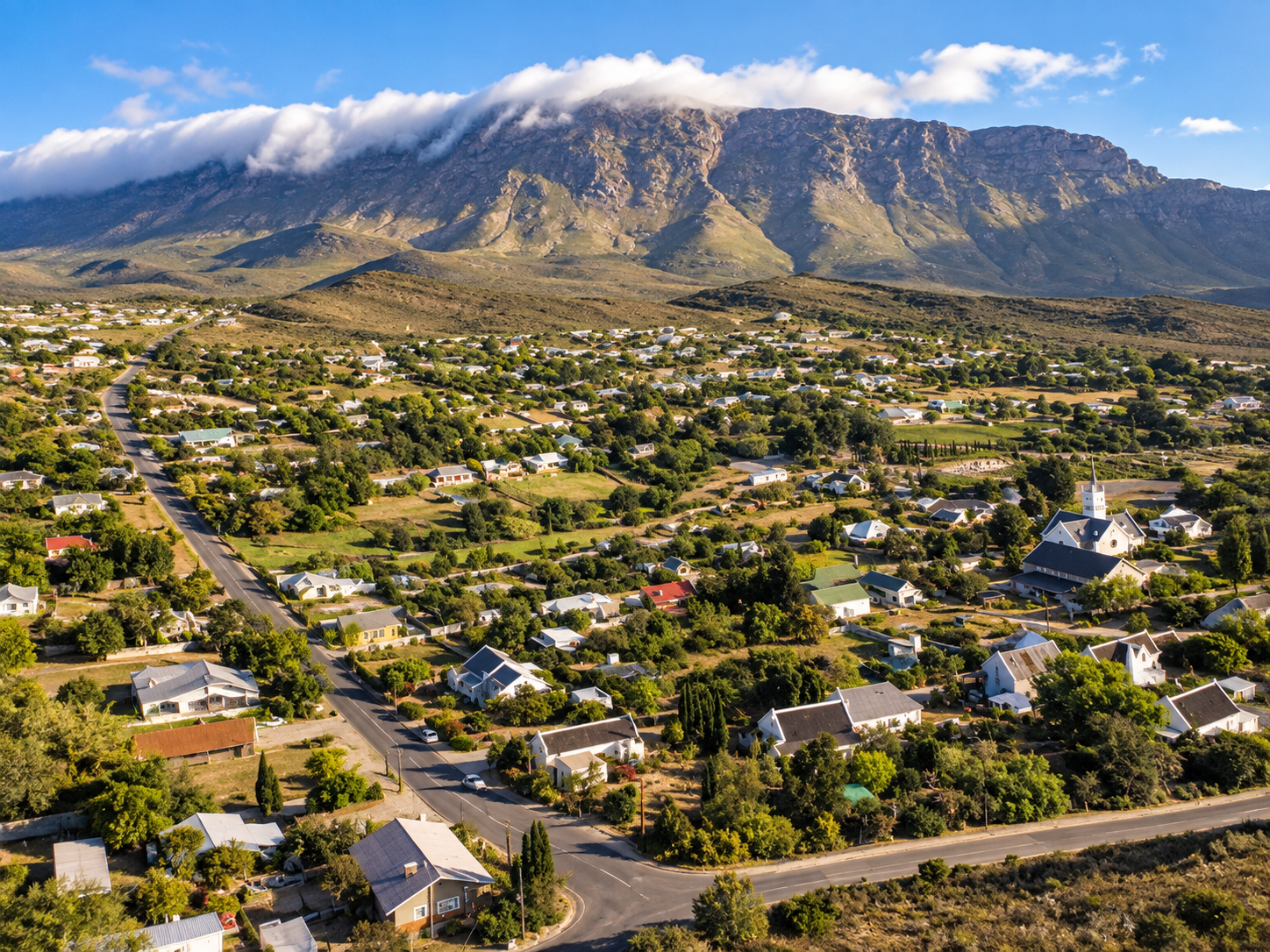 A view of Barrydale