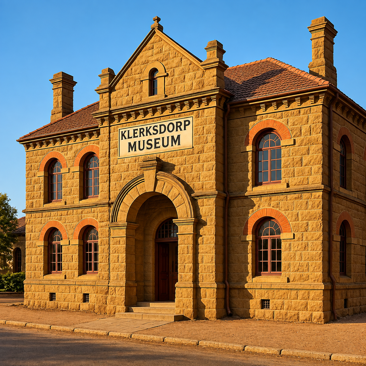 A view of Klerksdorp, a town in the North West province