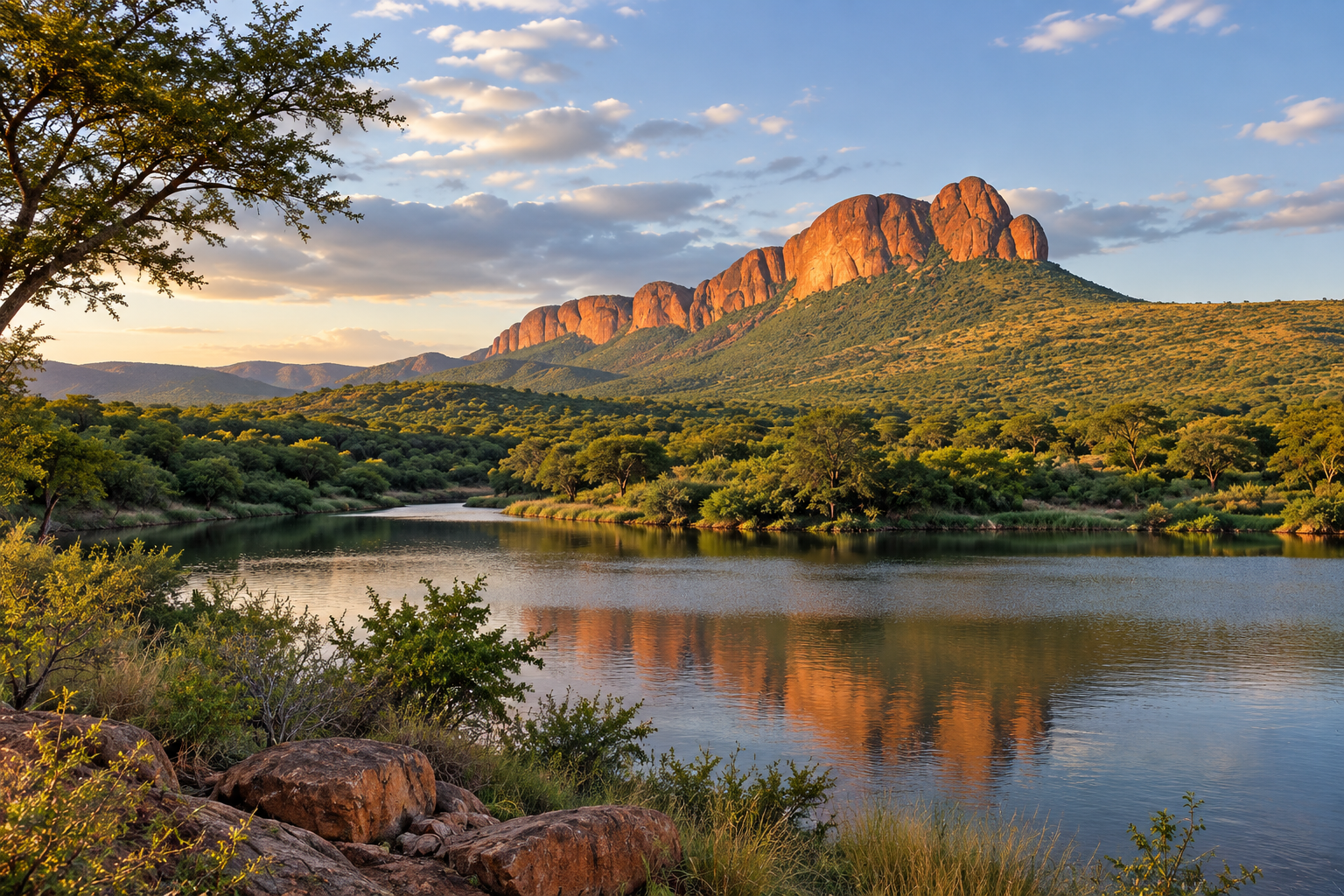A view of Thabazimbi
