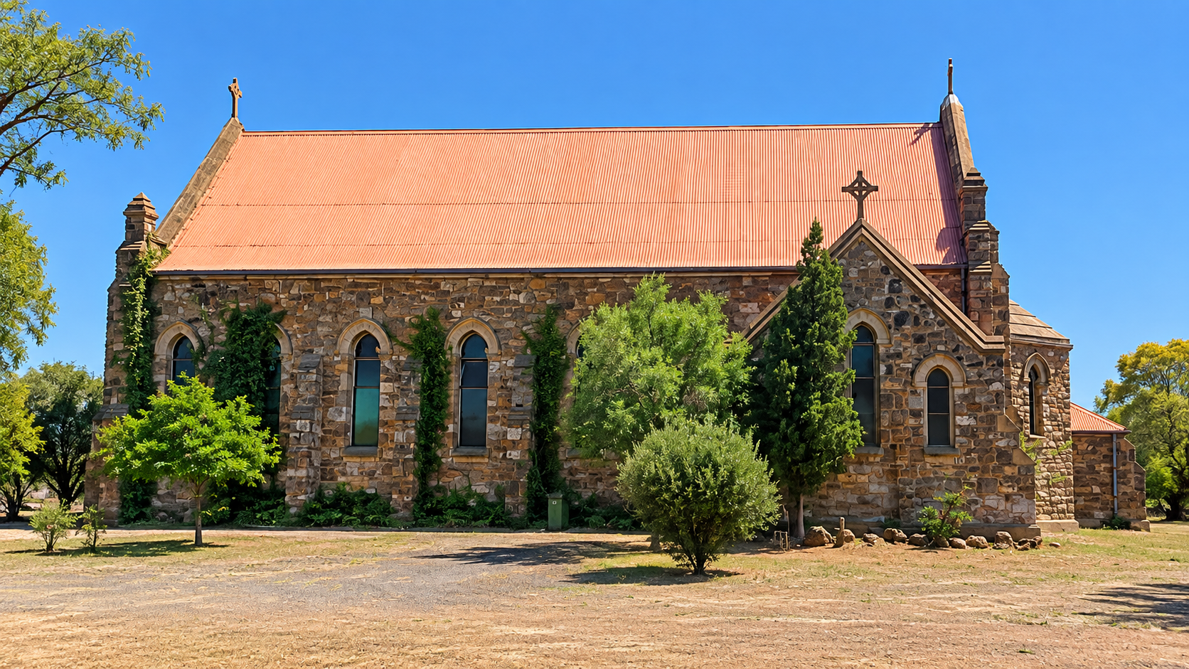 A view of Vryburg, a town in the North West province