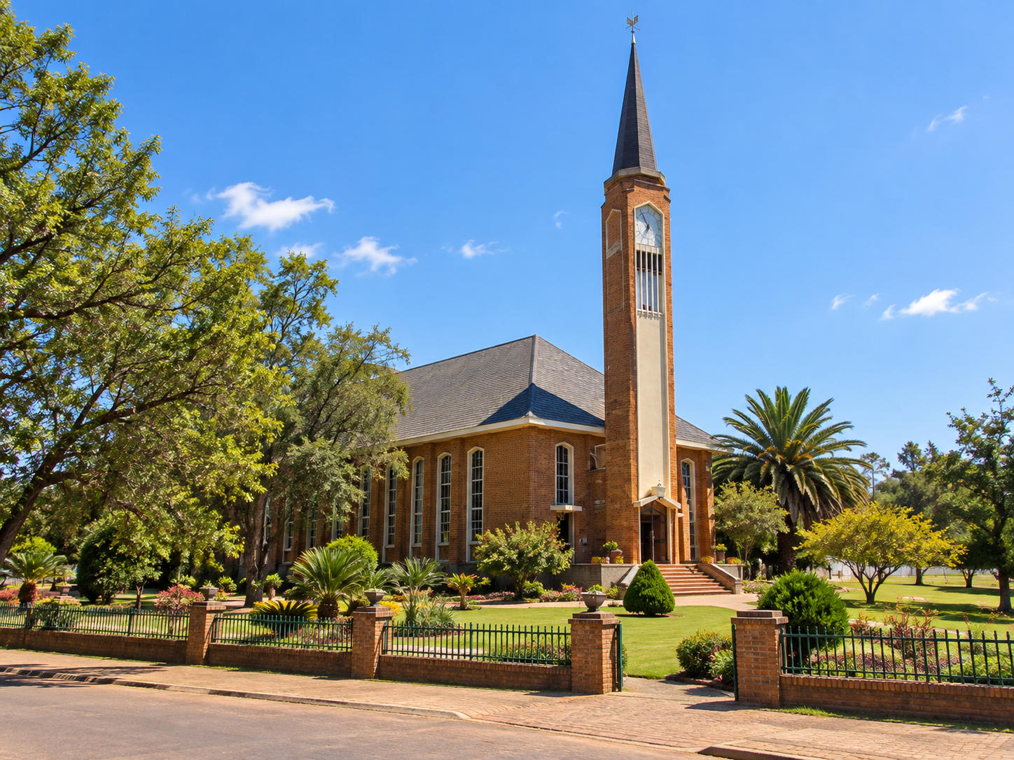 A view of Zeerust, a town in the North West province