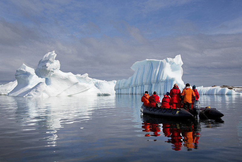 Antarctica zodiac