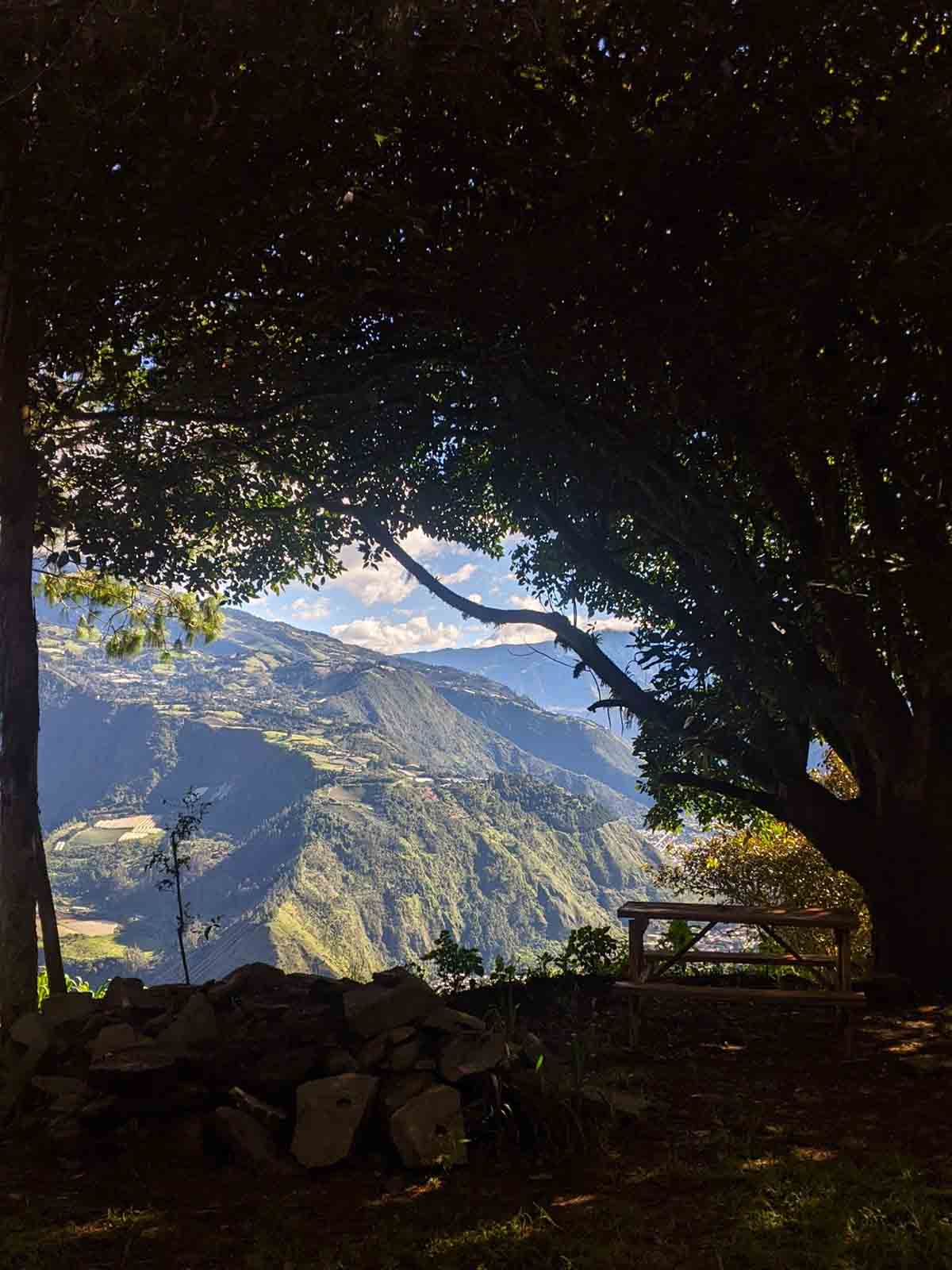 Camping spot - ecuador