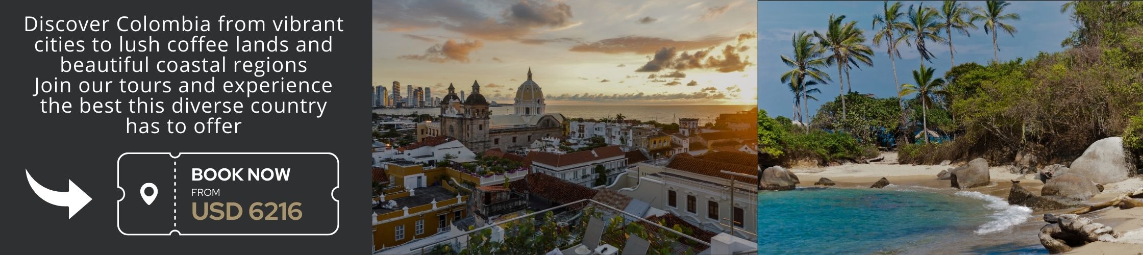 Visit Colombia with our tours
