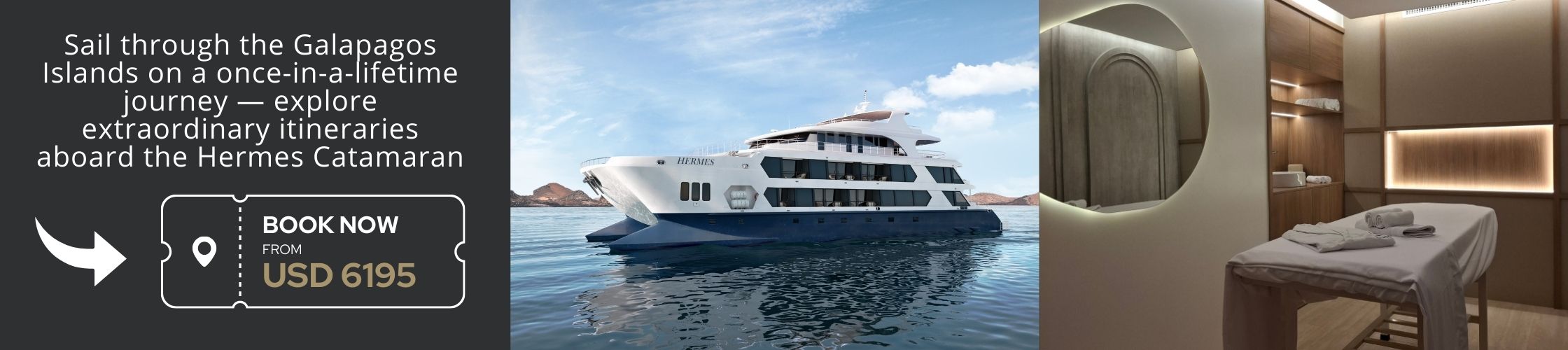 Visit Galapagos with one of the Hermes Catamaran itineraries