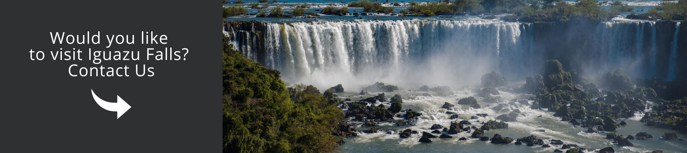 Visit Iguazu Falls with us