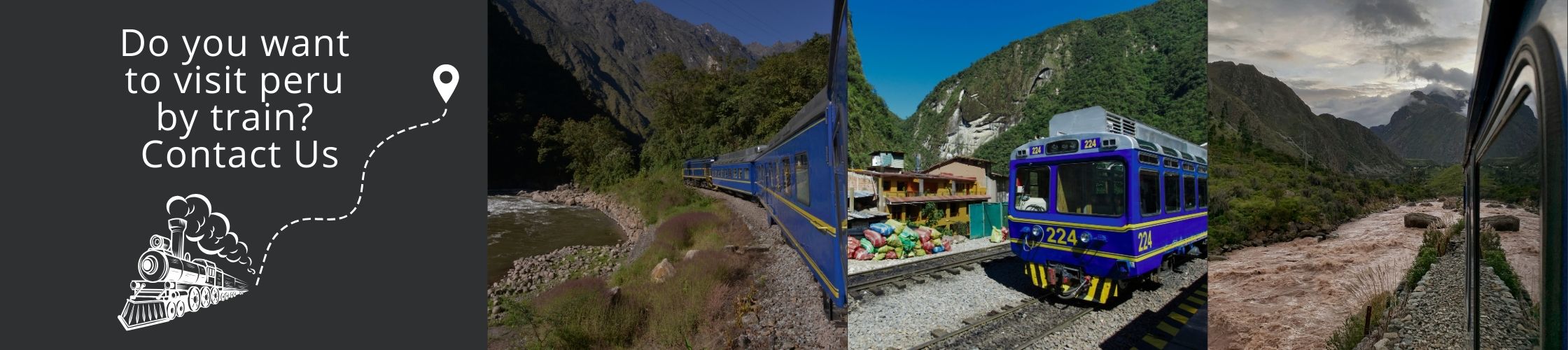 Visit Peru by train with us