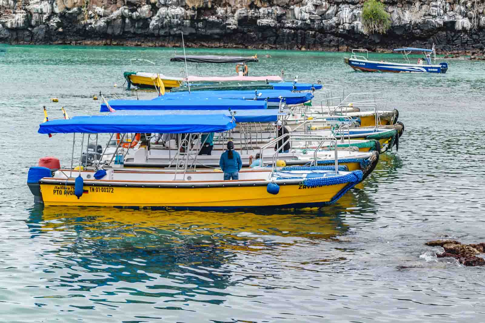 Fishing boats | Santa Cruz Island | Galapagos