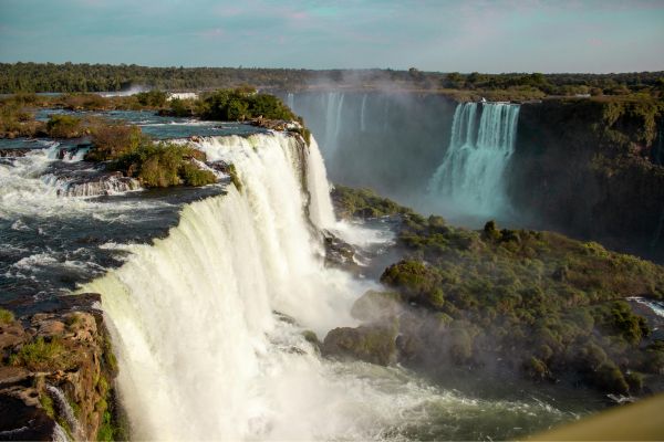 Breathtaking Iguazu Falls View in Paraná, Brazil