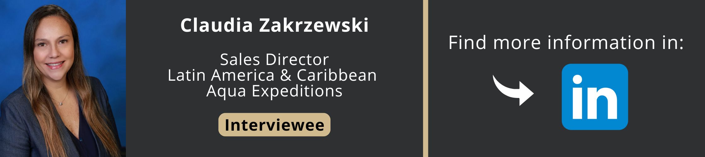 Claudia Zakrzewski | Aqua Expeditions | LinkedIn