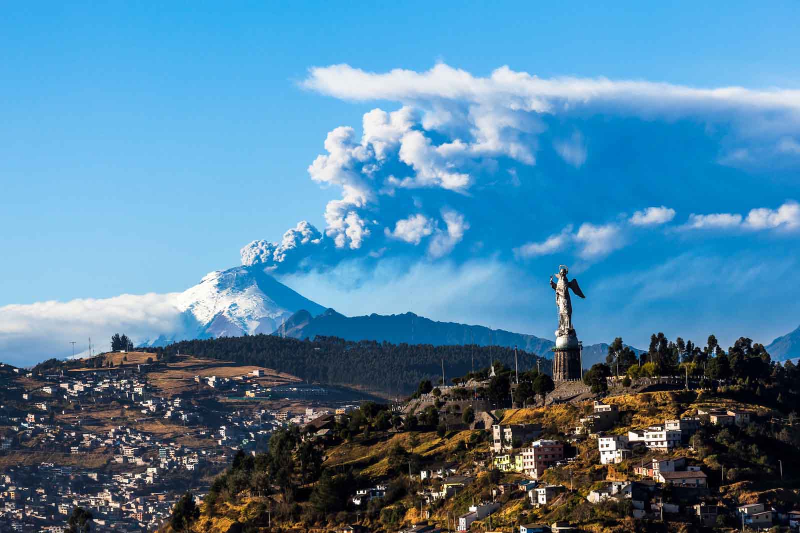 Cotopaxi and Panecillo | Quito | Ecuador