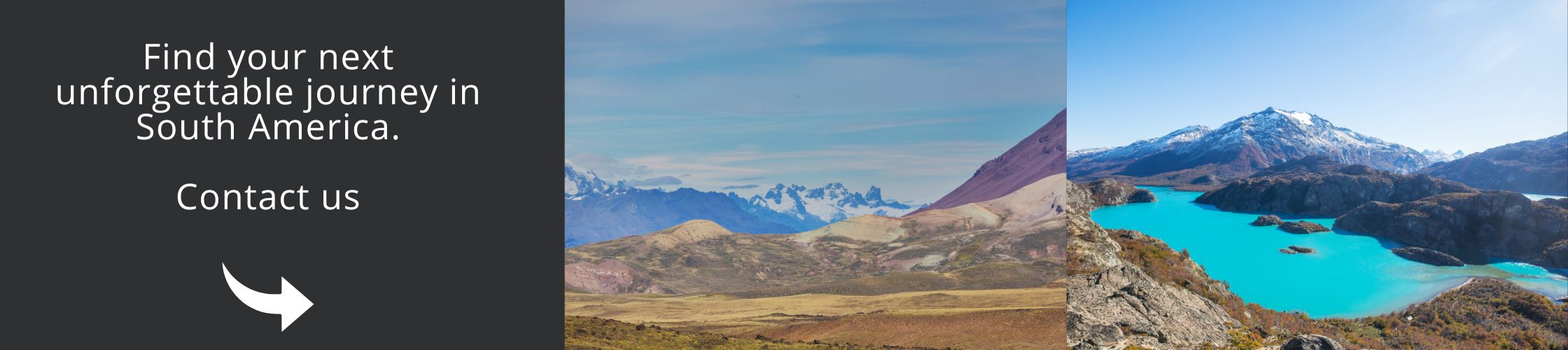 Visit South America with us