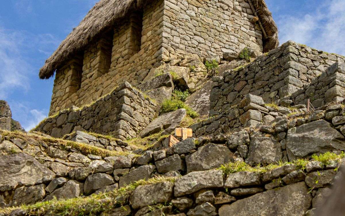 Historic Stone Structure at Machu Pichu