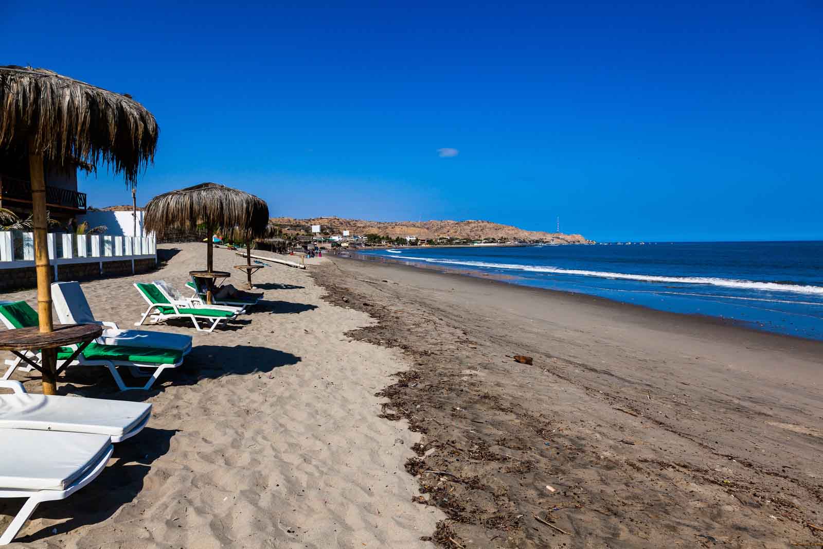 Mancora beach north of Peru