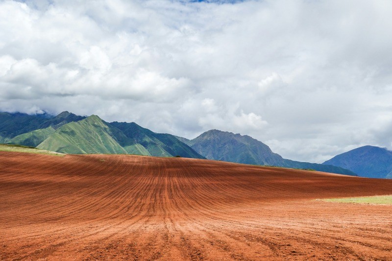 Peru, Inca, Sacred Valley, and land