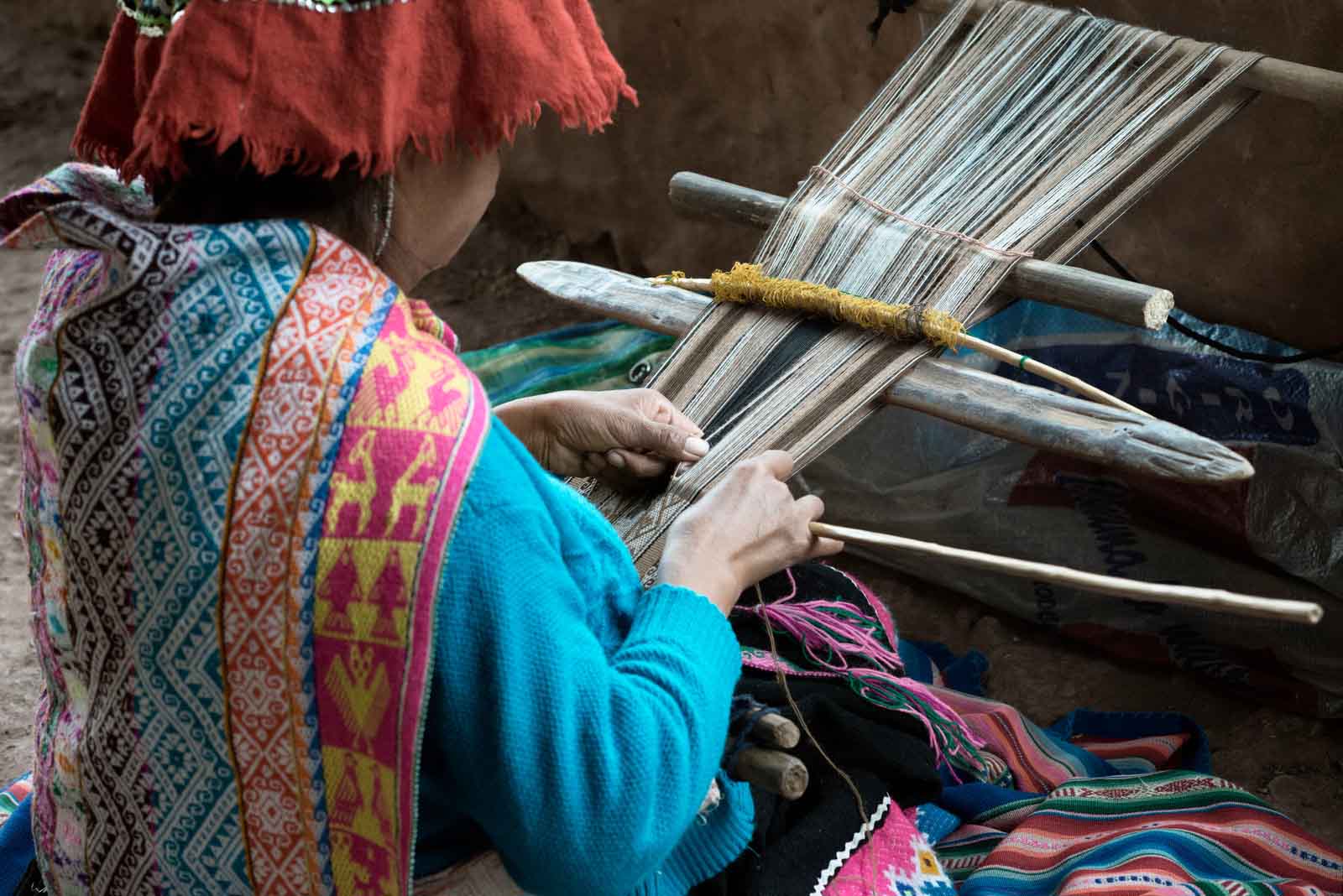 Peruvian artisan woman