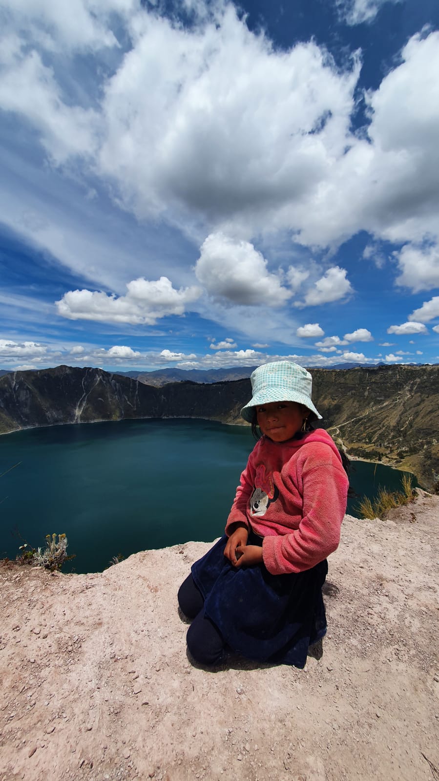 Quilotoa lake