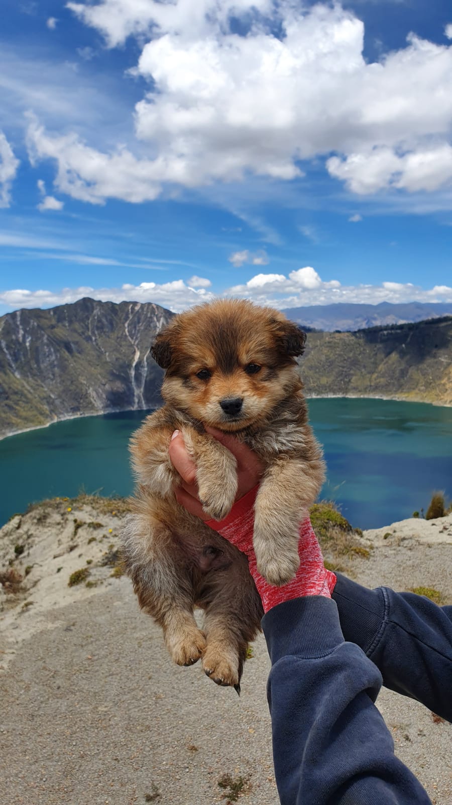 Quilotoa lake