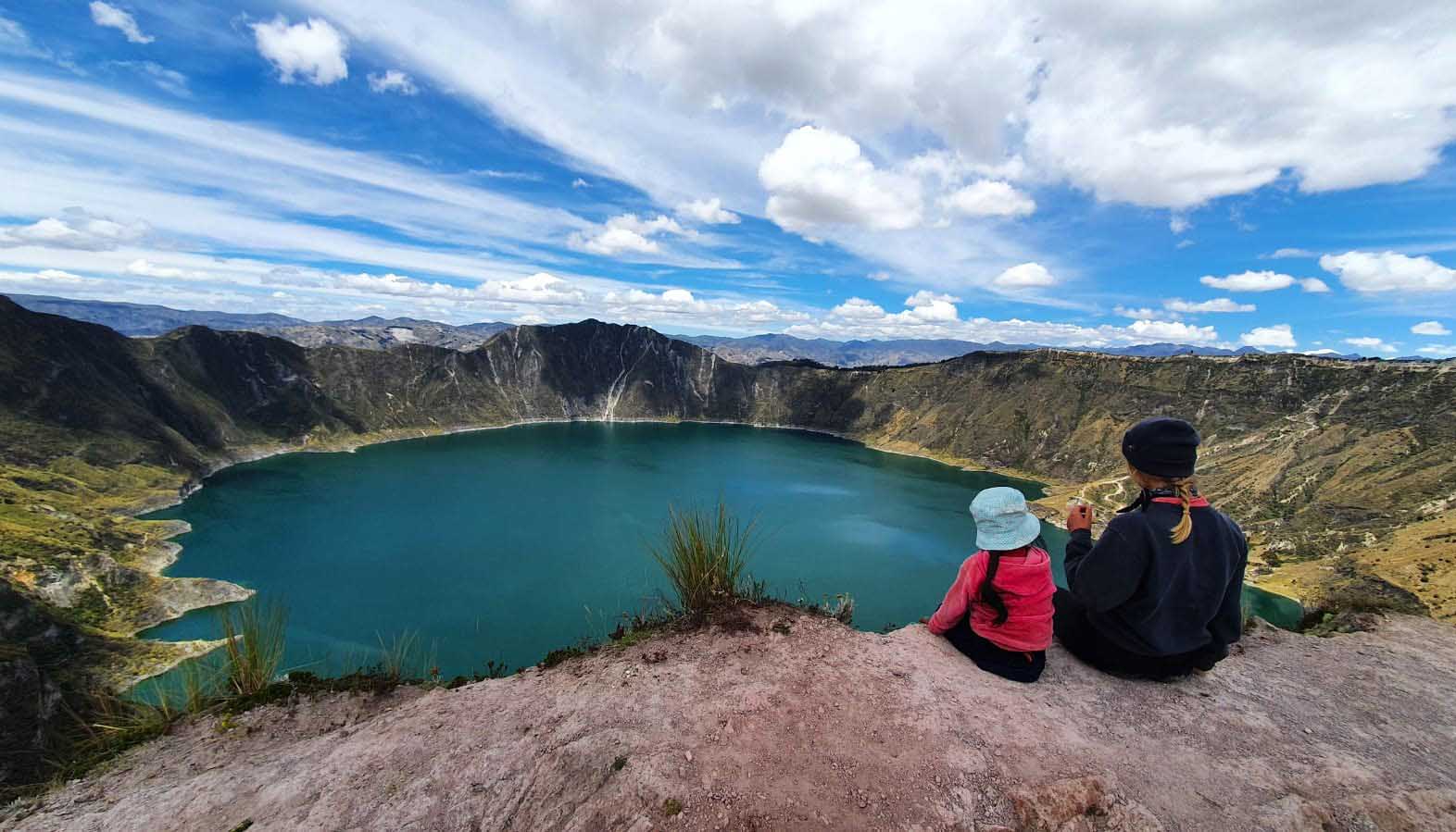 Quilotoa lake