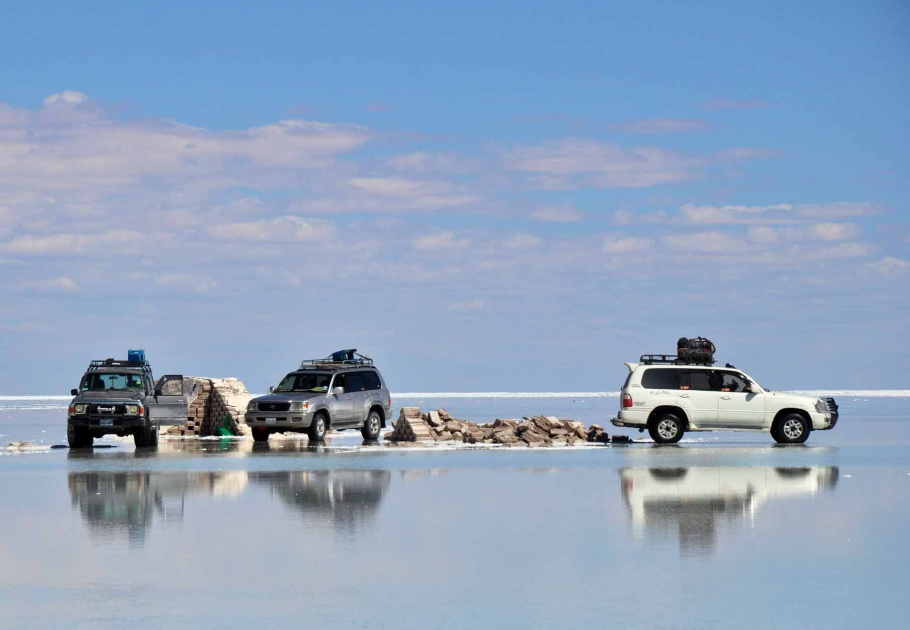 Salar de Uyuni reflection