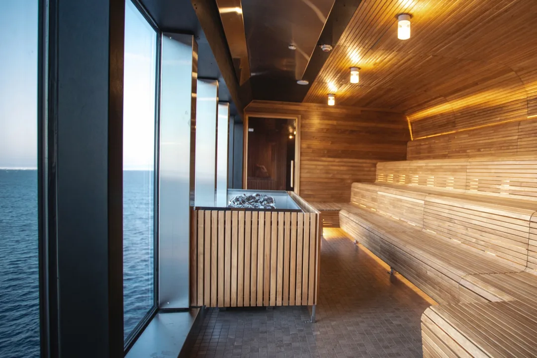 Sauna | Roald Amundsen | Antarctica Cruise