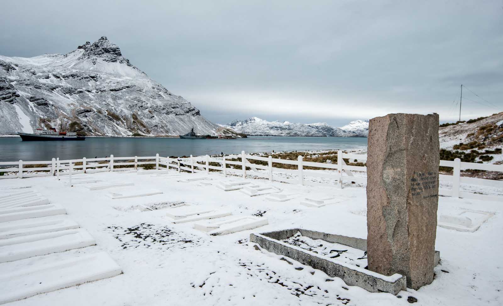 Shackleton's gravesite