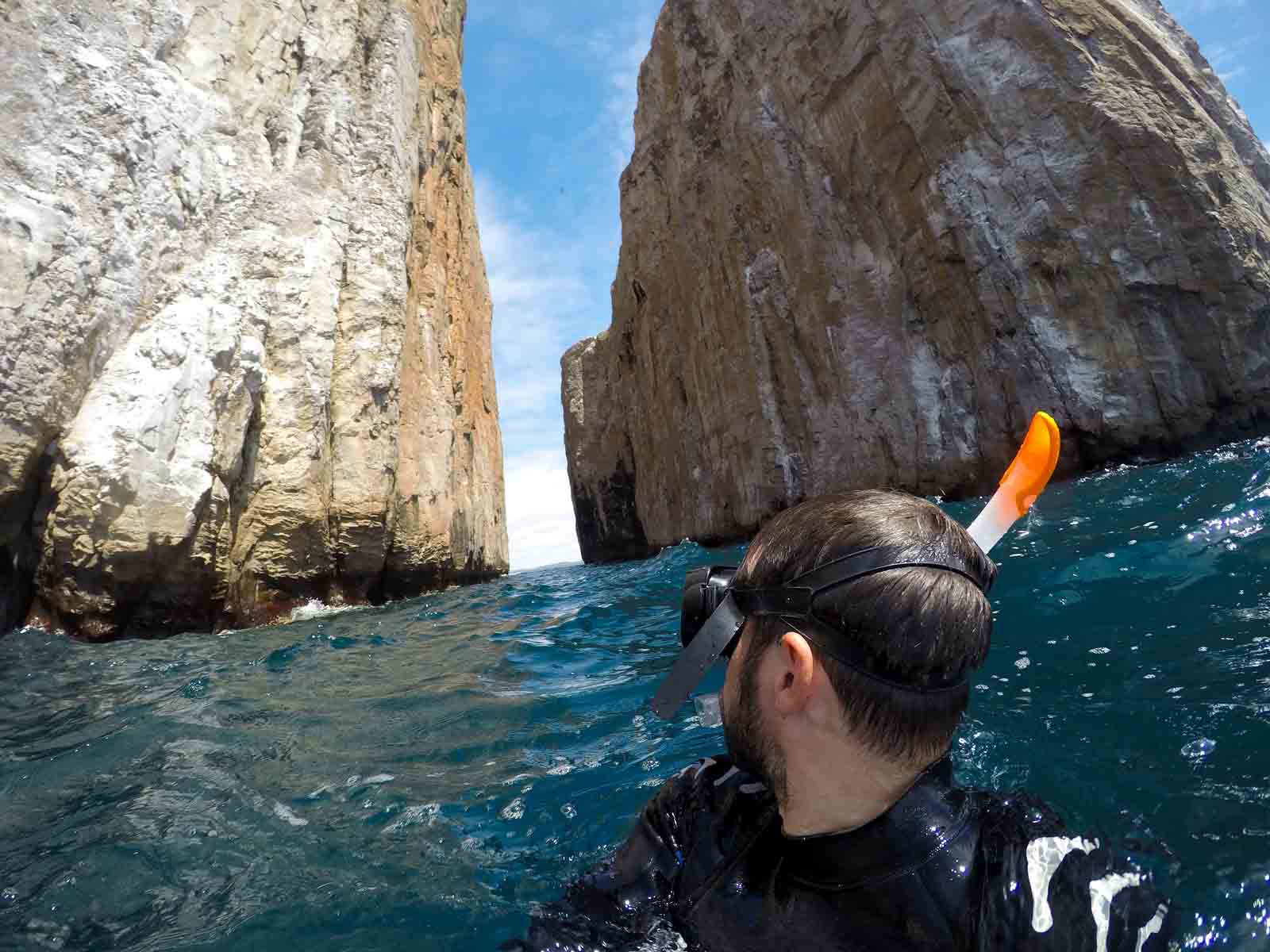 Snorkeling in Galapagos Islands
