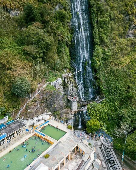 Termas de la virgen - baños