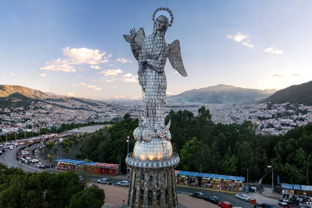 The Winged Virgin | El Panecillo | Quito