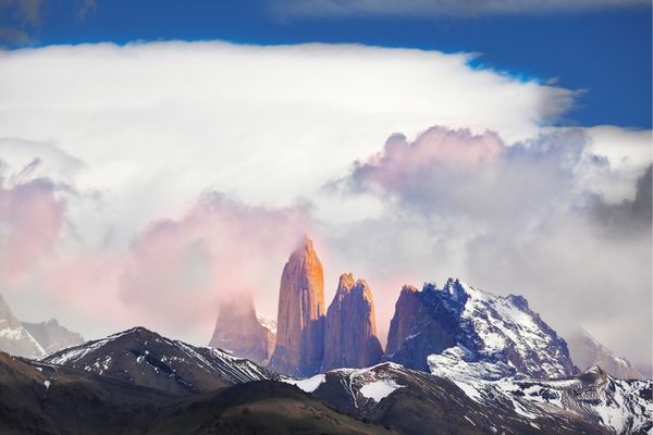 Three rock Torres del Paine